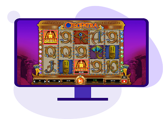 Cleopatra slot gratis con demo