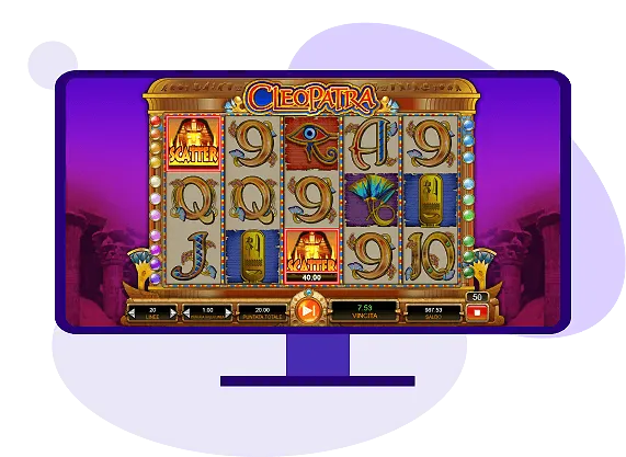 Cleopatra slot gratis con demo