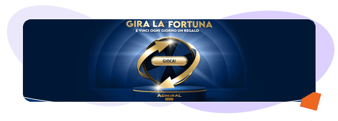 AdmiralBet Gira la Fortuna