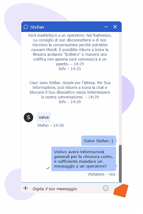 Assistenta Clienti William Hill