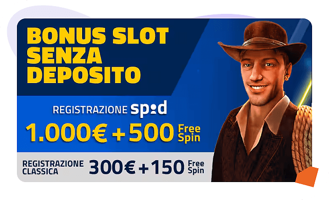 Bonus Slot Senza Deposito SPID