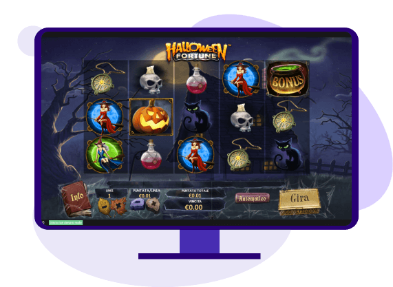 Slot 1 centesimo Halloween Fortune