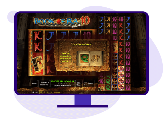 Modalità Bonus Book of Ra Deluxe 10
