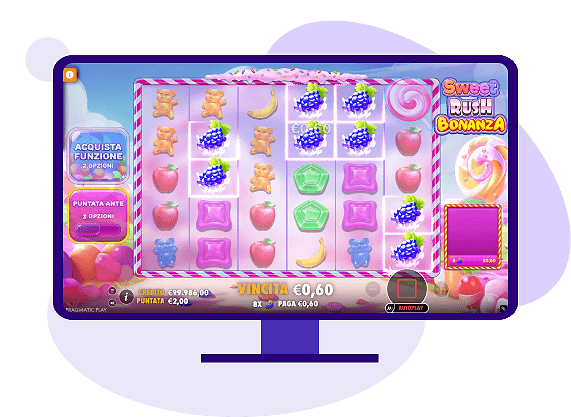 Sweet Rush Bonanza: demo della slot gratis