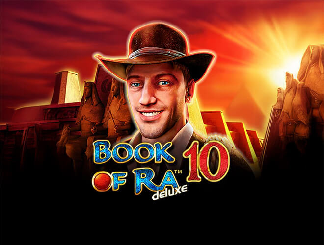 book of ra 10 deluxe logo
