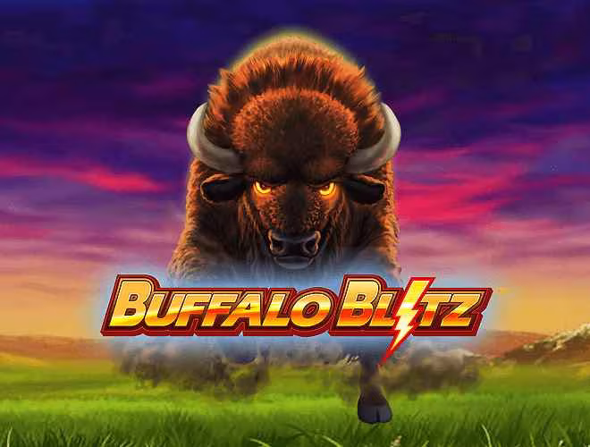 buffalo blitz slot logo