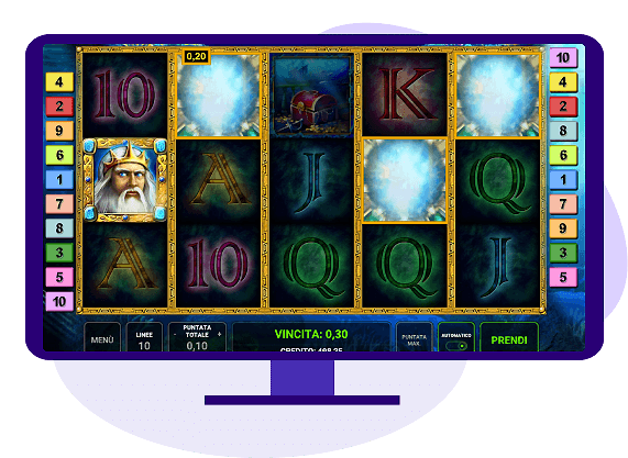 Come si gioca alla slot Lord of the Ocean