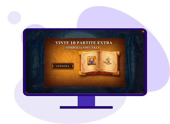 Modalità Bonus Book of Egypt