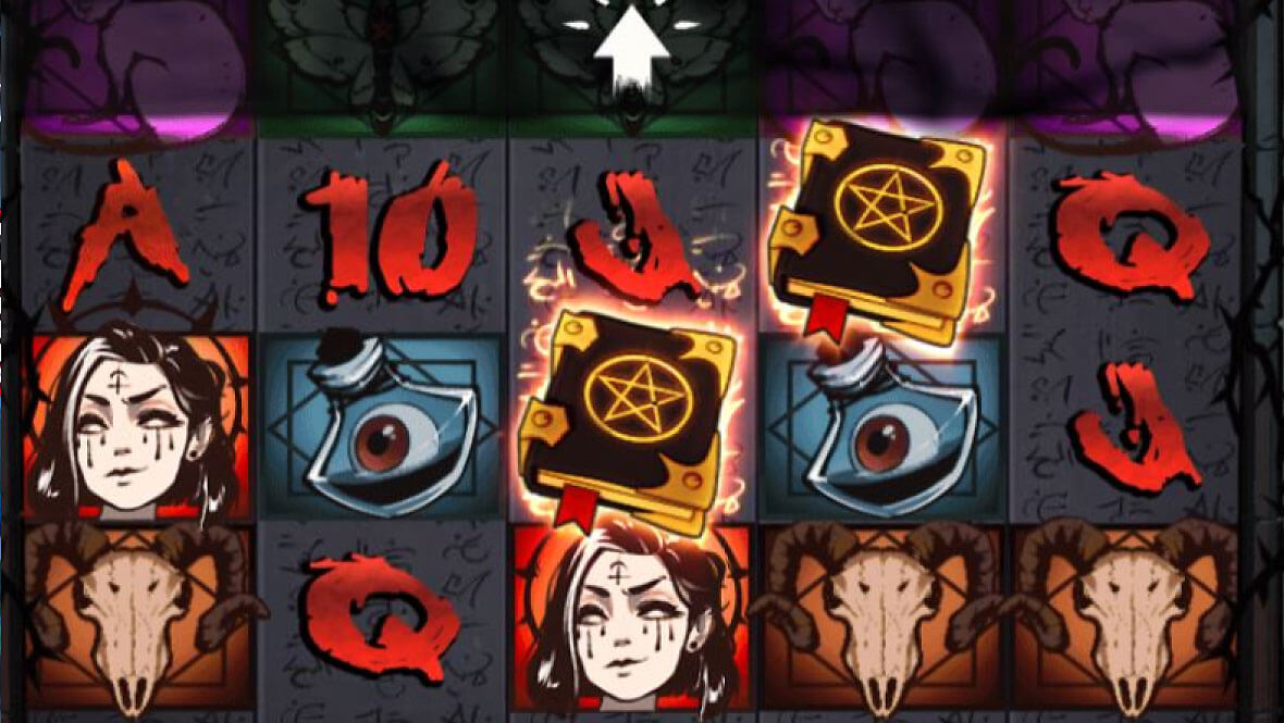 sfondo slot Book of Shadows