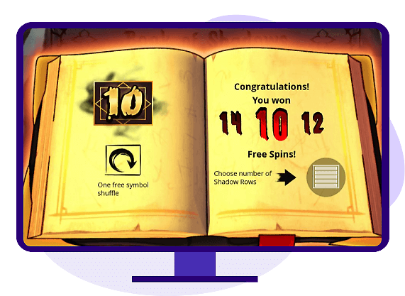 Bonus Book of Shadows slot