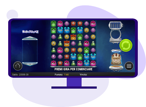 Reactoonz Demo: slot gratis