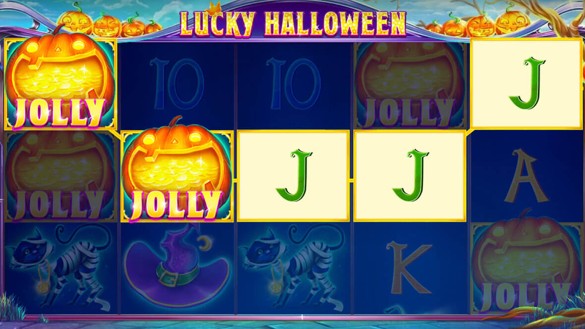 lucky halloween background