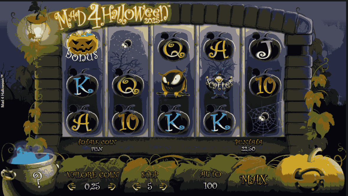 mad 4 halloween background