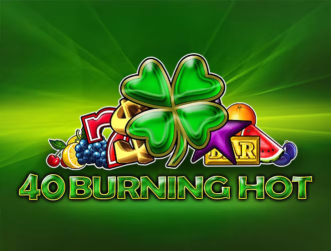 40 Burning Hot slot logo