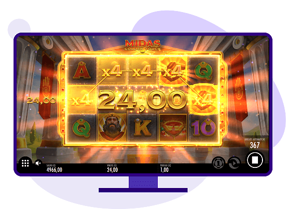 Midas Golden Touch simboli