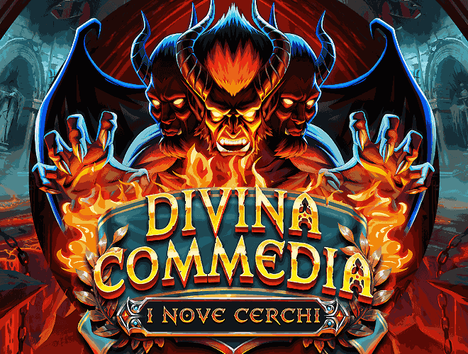 divina commedia slot logo