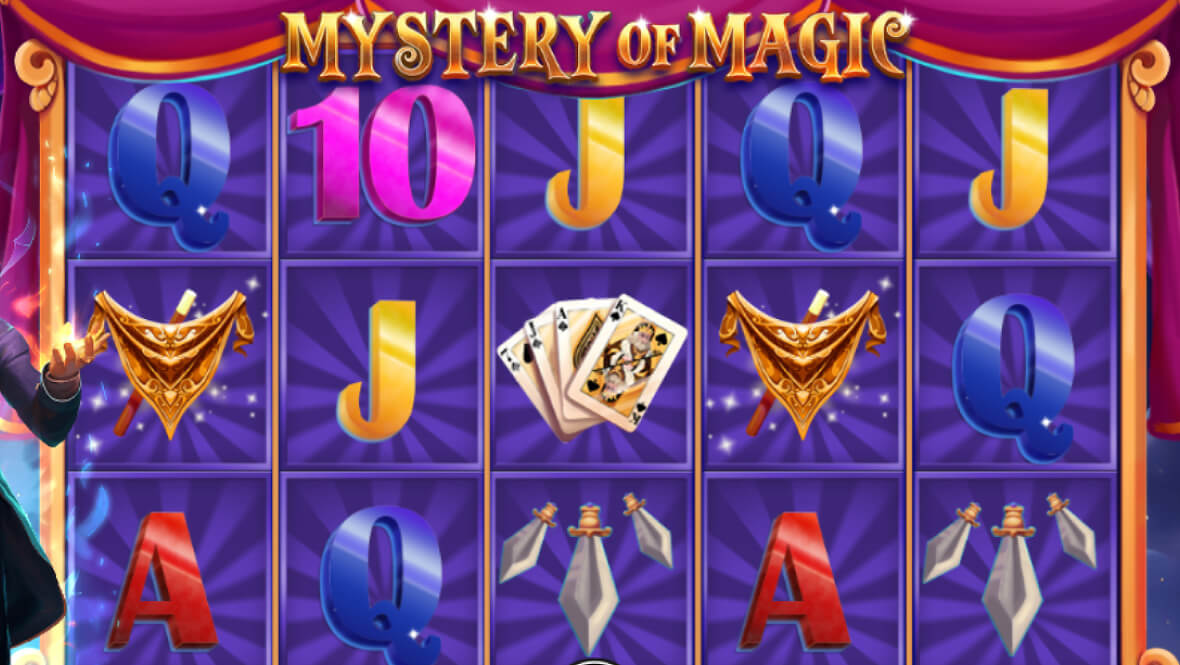 mystery of magic slot background
