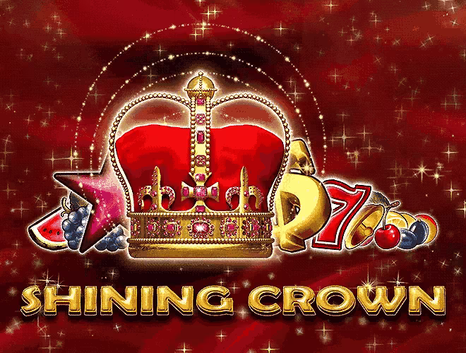 shining crown slot logo