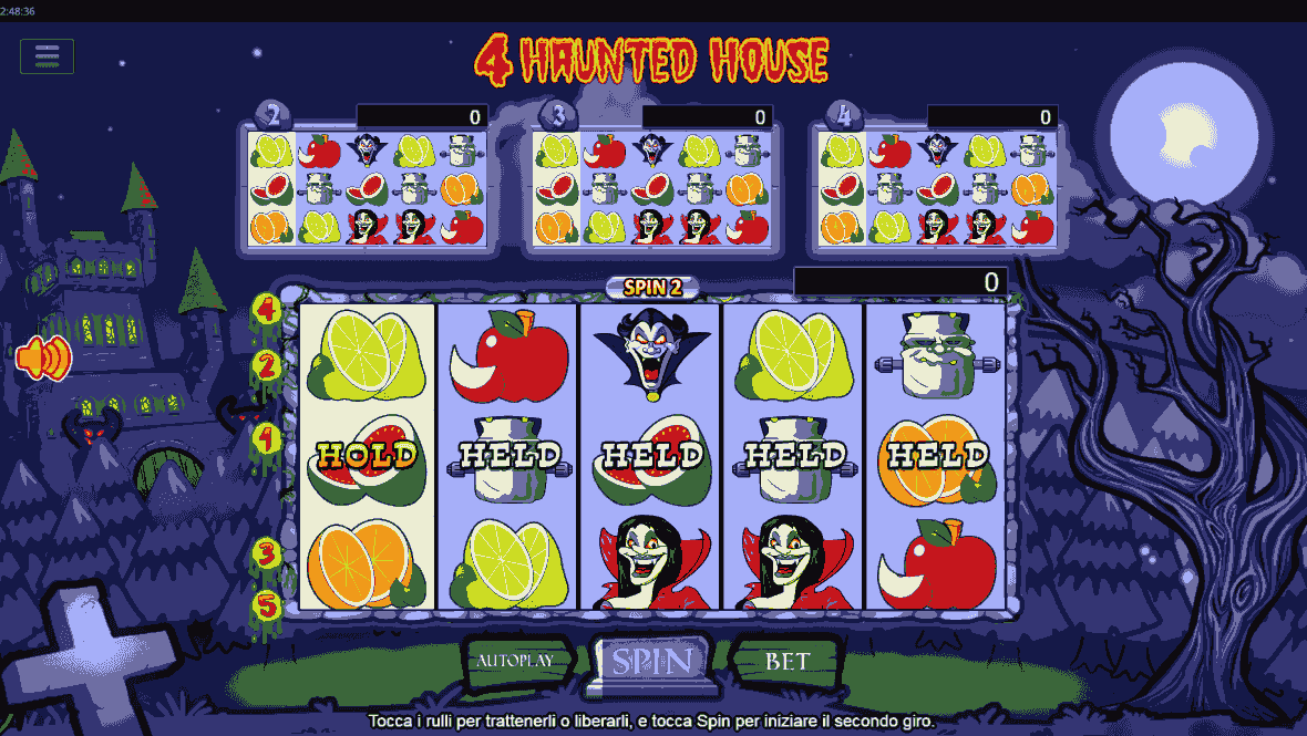 4 haunted house screenshot