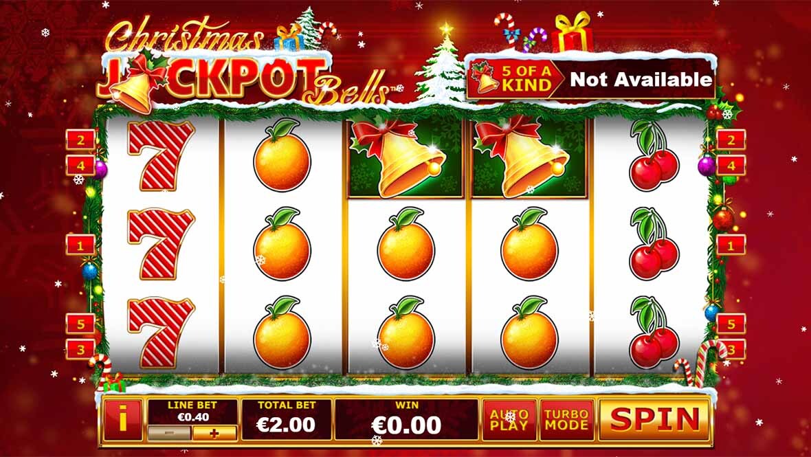Christmas Jackpot Bells background