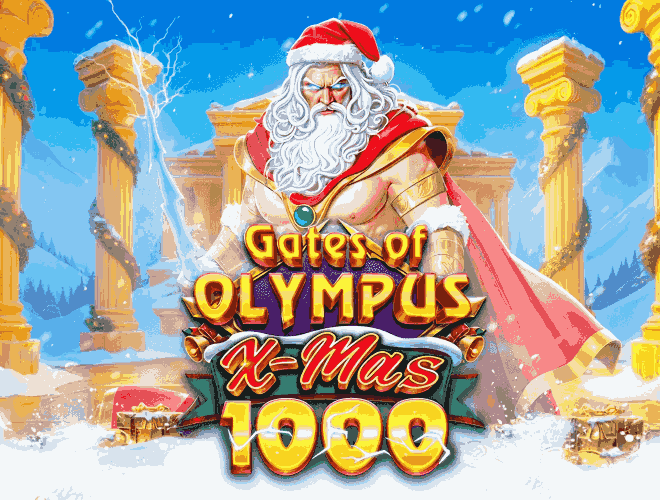 Gates of olympus xmas 1000 logo