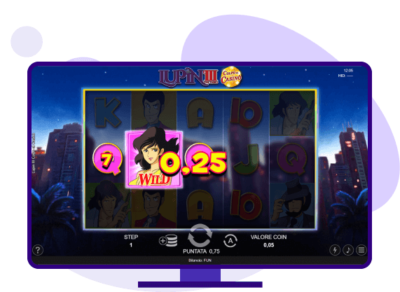 Lupin 3 slot demo gratis