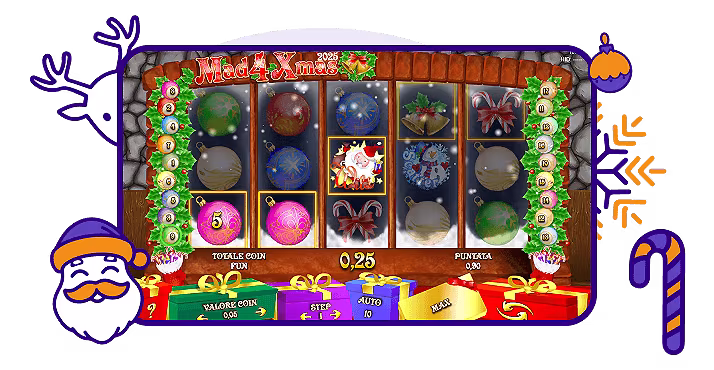 Mad 4 Xmas slot Espresso Games