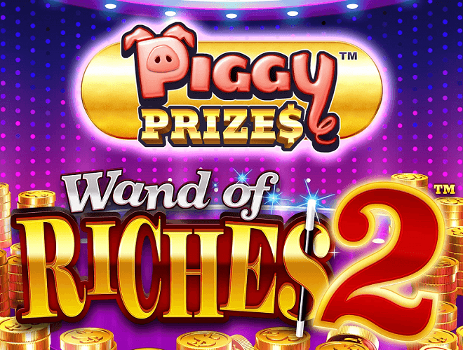 Piggy Prizes Wand of riches 2