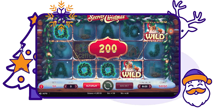Secrets of Christmas slot natale