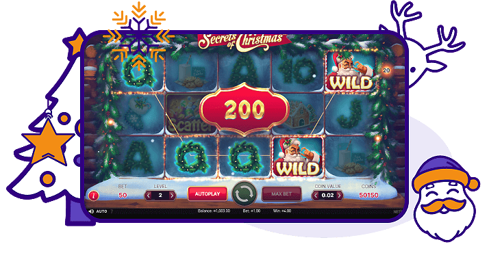 Secrets of Christmas slot natale