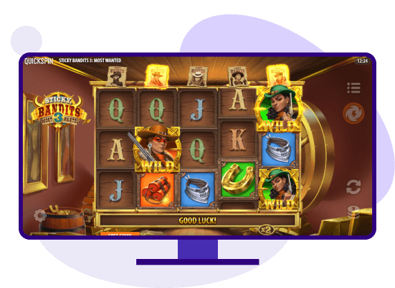 sticky bandits 3 free spin