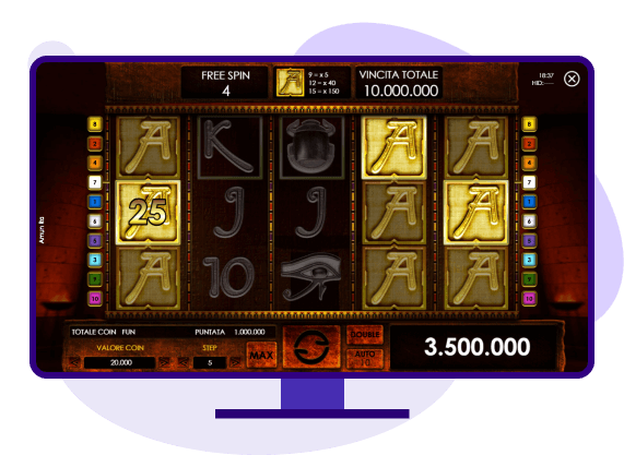 Amun Ra slot bonus