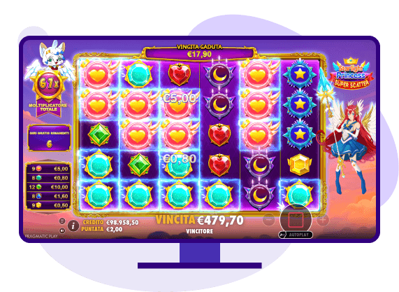 Starlight Princess Super Scatter Bonus demo