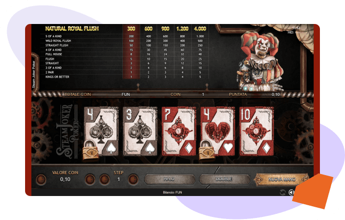 Steam Joker Gameplay