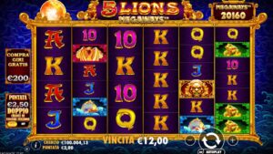 5 Lions Megaways Demo slot gratis