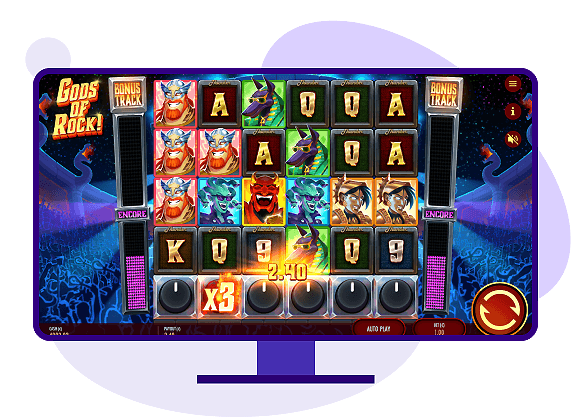 Gods of Rock slot demo