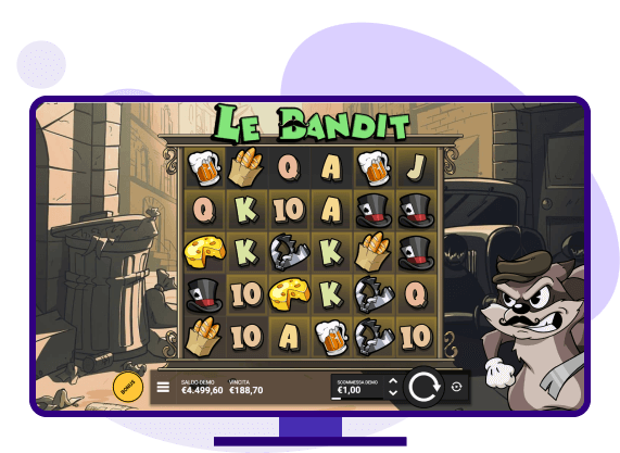 Le Bandit slot hacksaw gaming