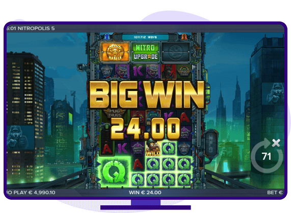 Nitropolis 5 Slot demo