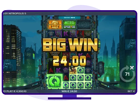Nitropolis 5 Slot demo