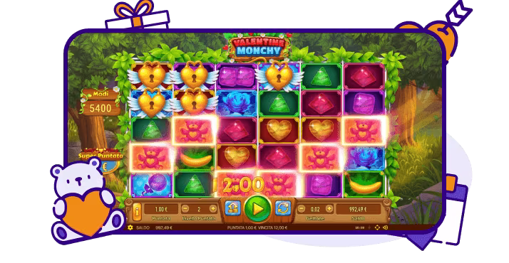 Valentine Monchy Slot Demo