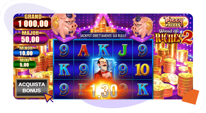 Piggy Riches 2 Acquisto Bonus