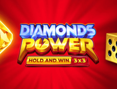 Diamonds Power Hold and Win Logo