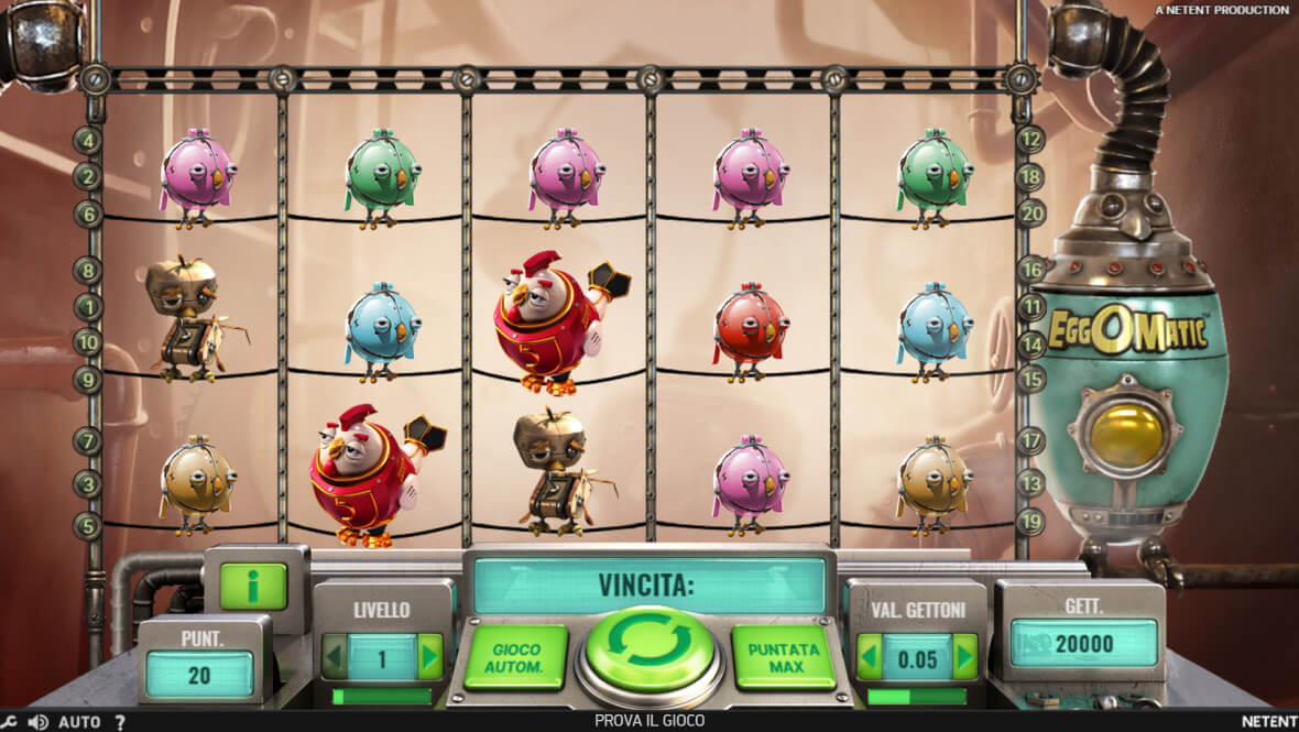 Eggomatic Background