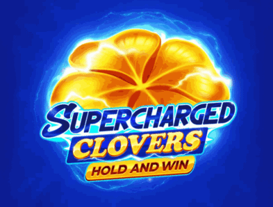 Supercharged Clovers Hold and Win logo