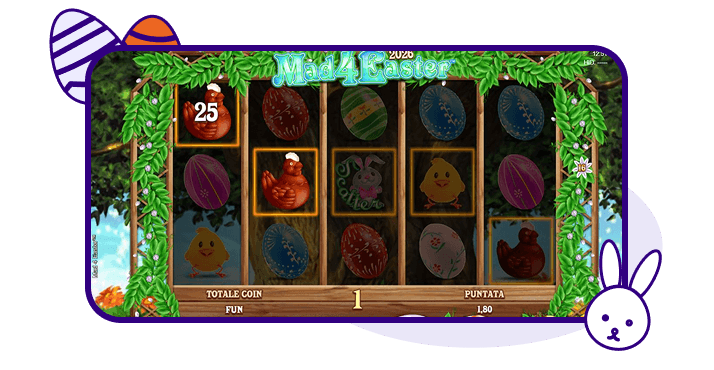 Slot di Pasqua Mad 4 Easter