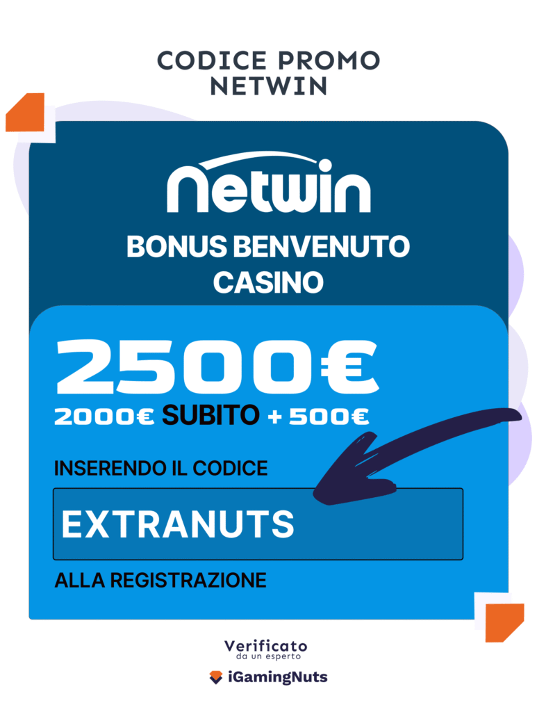 Codice promozionale Netwin