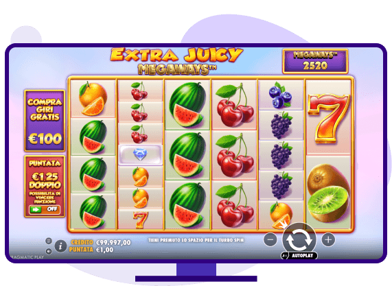 Extra Juicy Megaways slot demo