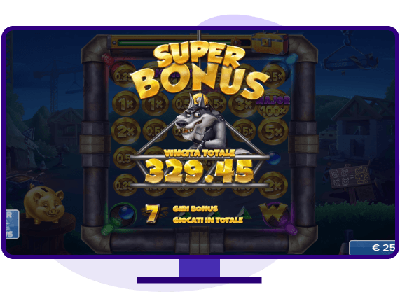 Huff N Puff CollectR slot vincita