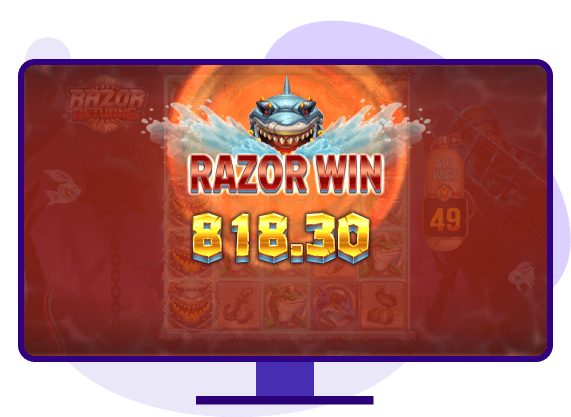 Razor Returns slot vincita