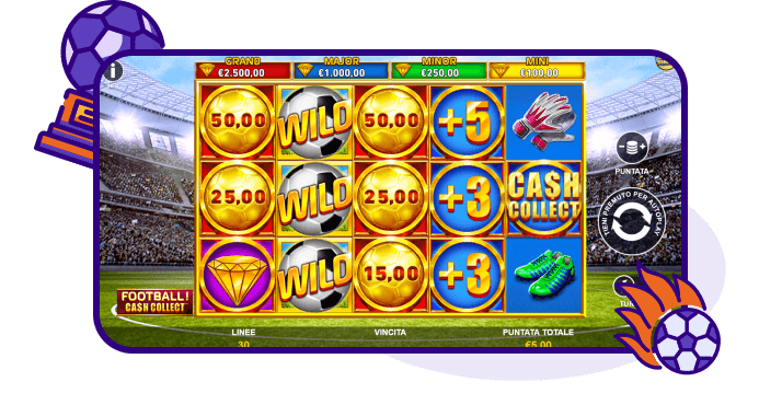 Football Cash Collect bonus slot